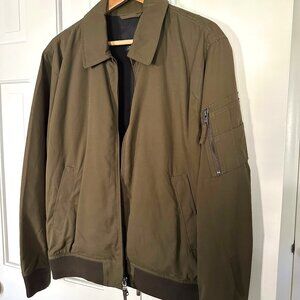 Banana Republic Army Green Bomber Jacket - Size M